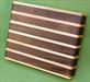 Board #987 Sandwich / Bagel Cutting Board - Black Walnut & Maple 9 x 7 1/4 x 1 1/2 - $27.99